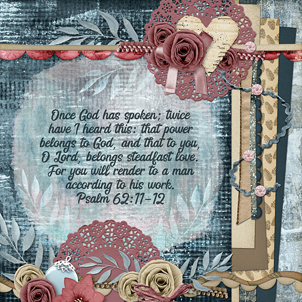 According to His Work