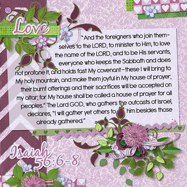 Join to the Lord and Love His Name