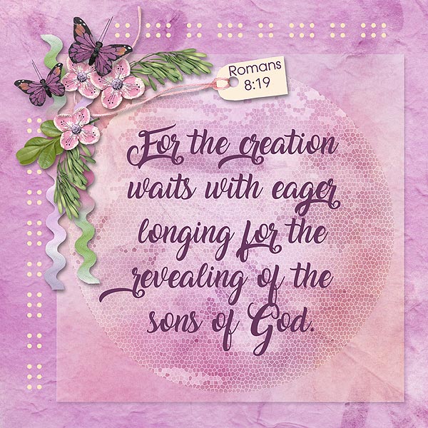 Revealing of the Sons of God