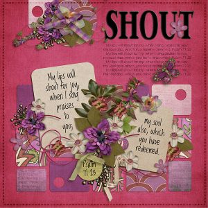 Shout for Joy and Sing Praises