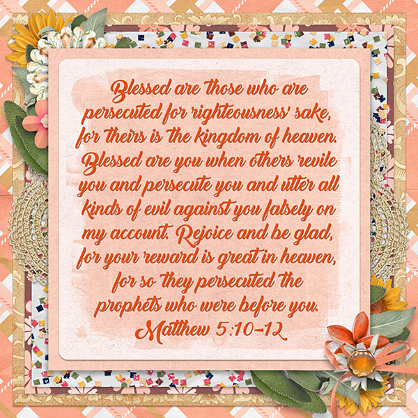 Your Reward is Great in Heaven