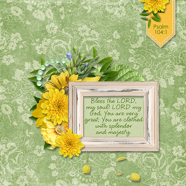 Clothed with Splendor and Majesty