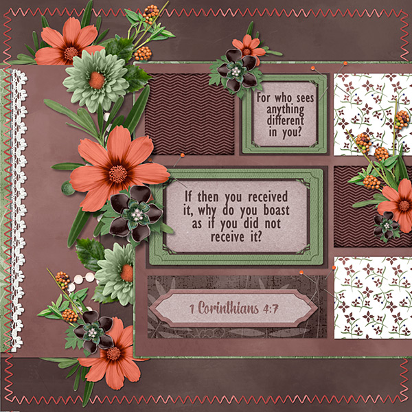 Why Do You Boast?