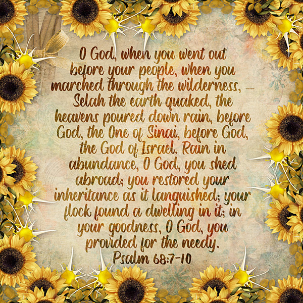 Before God of Sinai and Israel