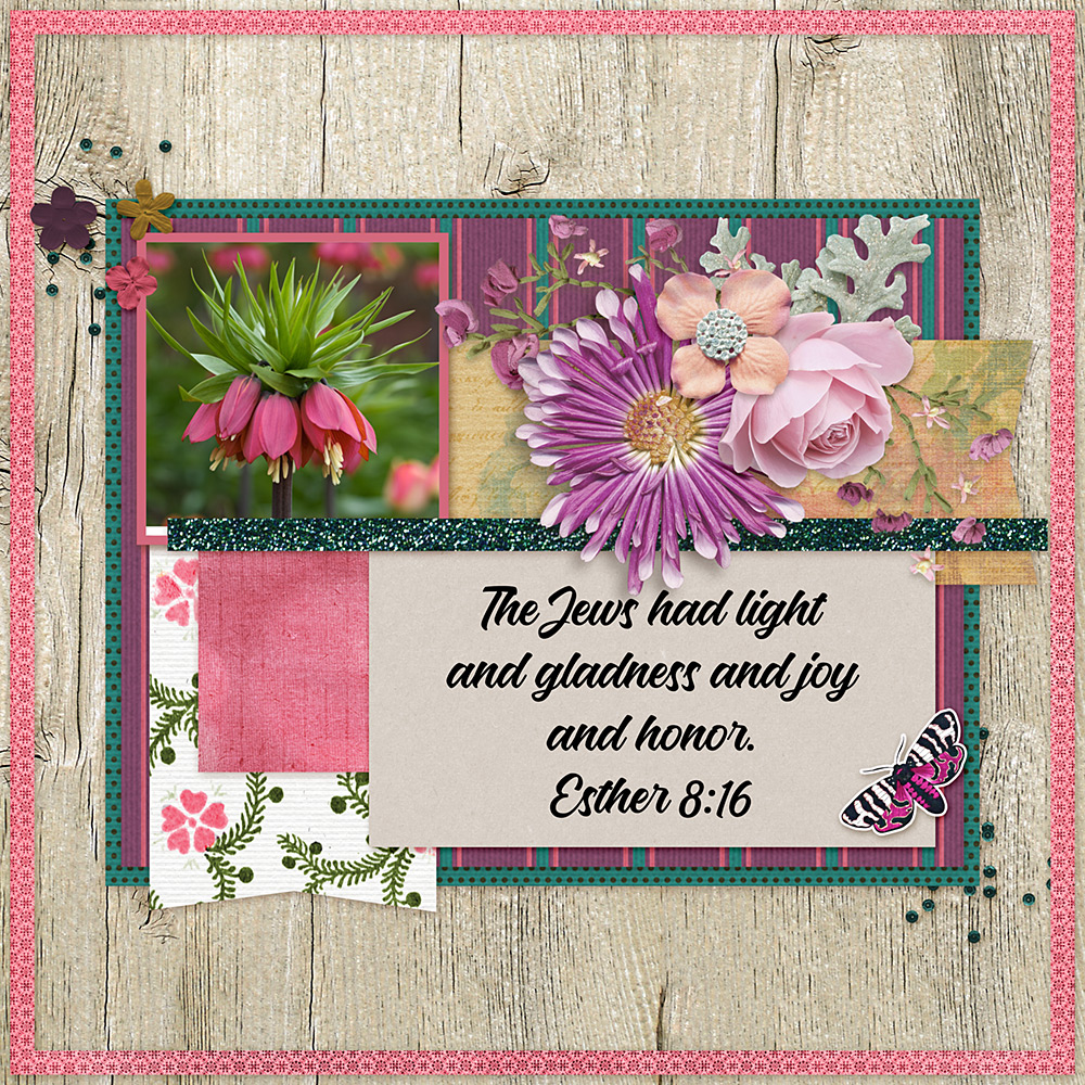 Light, Gladness, Joy, Honor