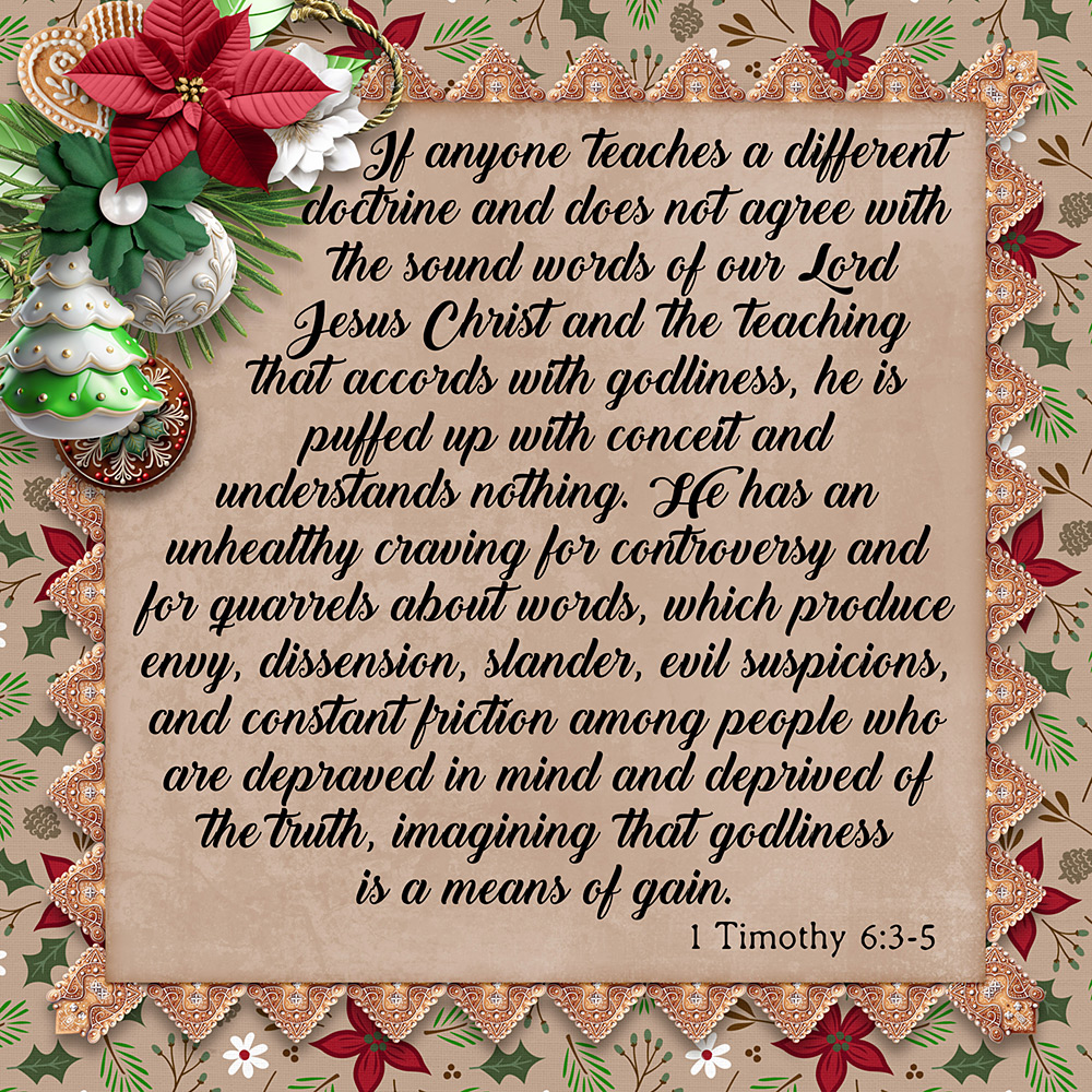 Puffed Up with Conceit