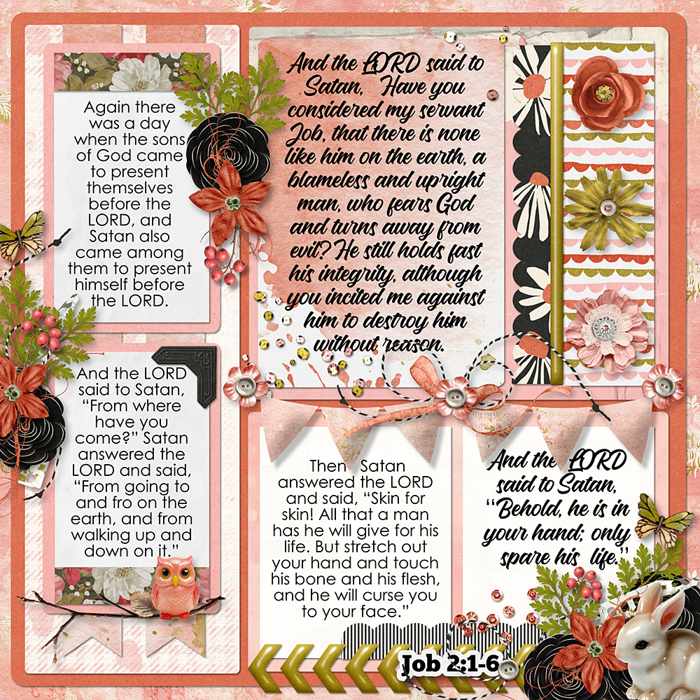 Holds Fast His Integrity