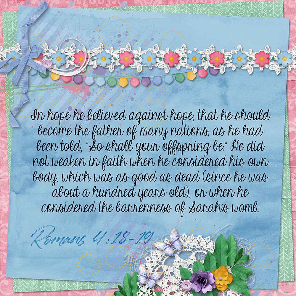 Did Not Weaken in Faith