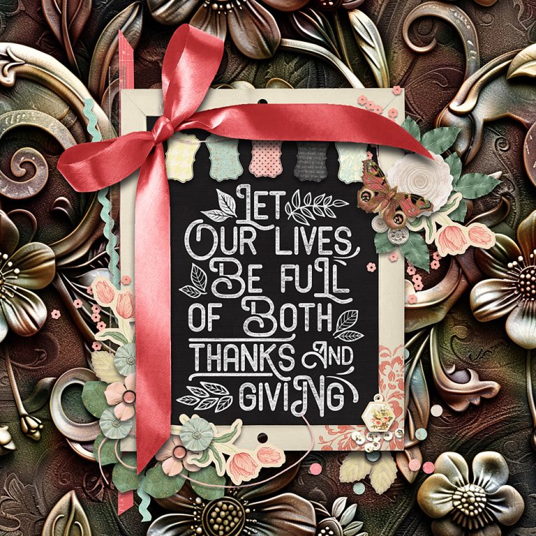 Thanks and Giving