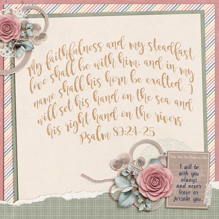 Faithfulness and Steadfast Love